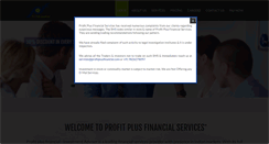 Desktop Screenshot of profitplusfinancial.com